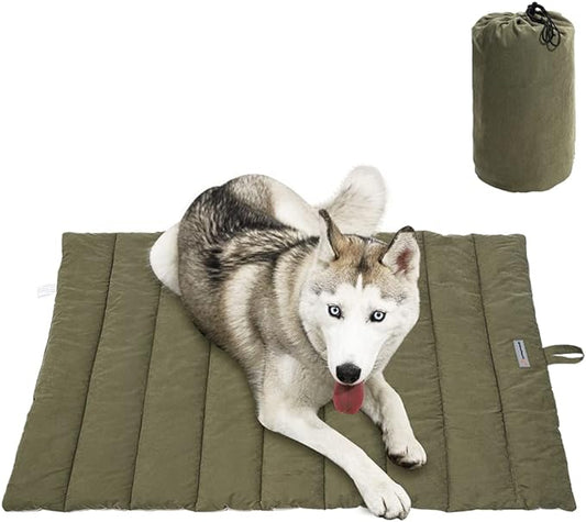 Outdoor Dog Bed, Waterproof, Washable, Large Size, Durable, Water Resistant, Portable and Camping Travel Pet Mat