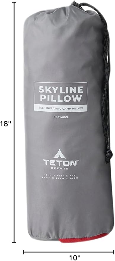 TETON Sports Camp Pillow; Great for Travel, Camping and Backpacking; Washable