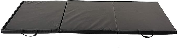 Sunny Health & Fitness Tri-Folding & Puzzle Exercise Mats – Extra Thick, Durable, Non-Slip, Water-Resistant Cushioning for Home Gym, Yoga, MMA, Gymnastics, Cardio, and Core Workouts