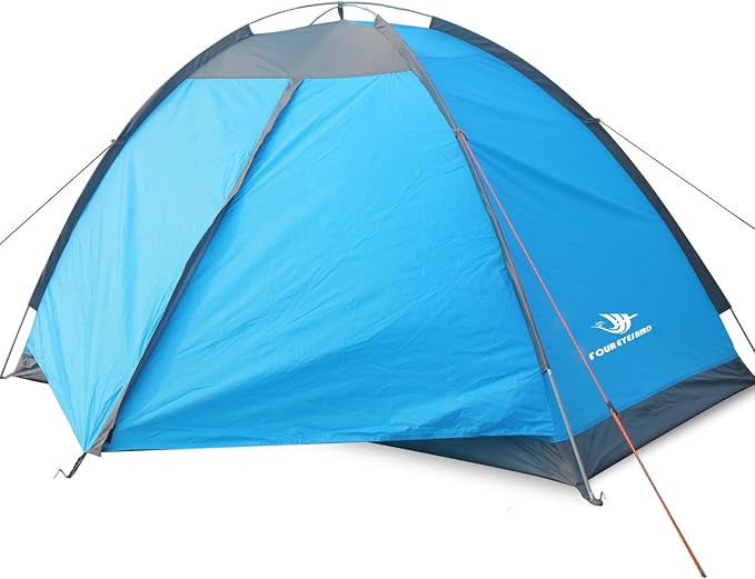 7.2 × 4 × 4 Feet Single Backpack Tent, Waterproof Camping and Hiking Tent can be Used by One Person, Light and Durable