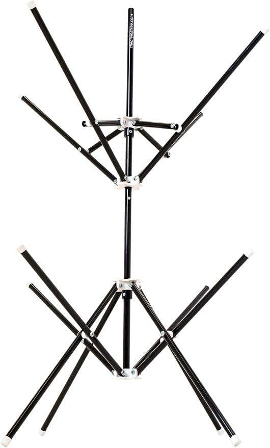 Hockey Gear Drying Rack - Heavy Duty Aluminum Collapsible Portable Sports Gear Drying Rack - Tree - Hockey Equipment Drying - Hockey Gifts