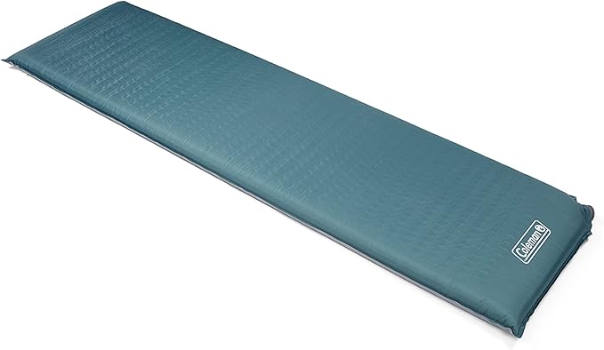 Coleman Silver Springs Self-Inflating Camping Sleep Pad Lightweight Camp Pad with Insulated Foam and Durable Coating Comfortable Sleeping Pad with Easy Inflation