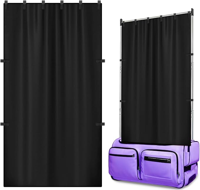Privacy Curtain for Dance Bag,Portable Privacy Screen for Women Girl Competition Dance Bag,Changing Room for Rolling Dance Garment Bag Accessories,Camping 1 Pack