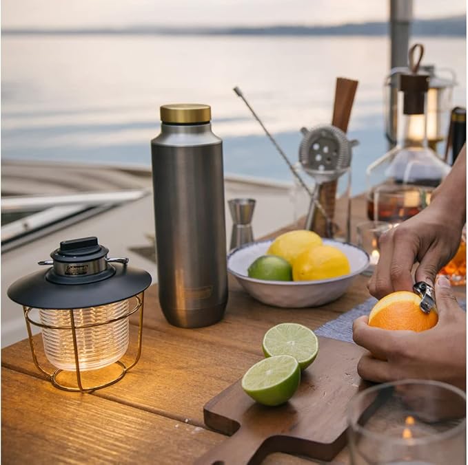 Coleman 1900 Collection 200 Lumens Premium LED Lantern, Durable Impact & Water-Resistant Lantern with Adjustable Brightness Settings & Carry Handle