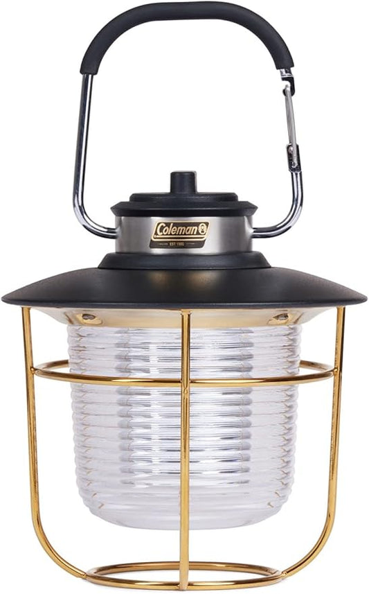 Coleman 1900 Collection 200 Lumens Premium LED Lantern, Durable Impact & Water-Resistant Lantern with Adjustable Brightness Settings & Carry Handle