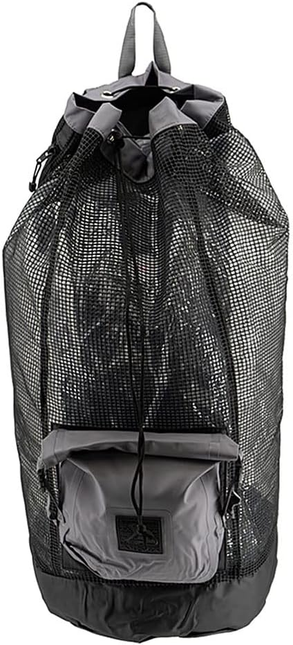 AKONA Huron DX Heavy Duty Mesh Backpack with Dry Bag