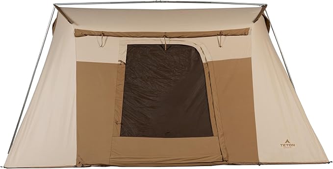 TETON Sports Canvas Tents, Tent for Family Camping in All Seasons, The Right Shelter for Your Base Camp, Waterproof