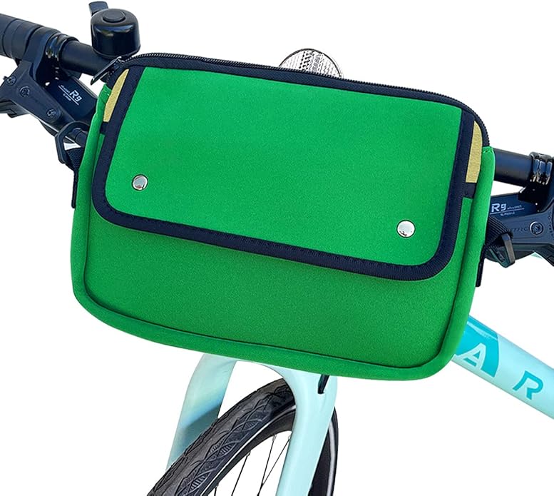 allydrew Waterproof Bike Bag, Handlebar Cycling Storage Pouch for Tools and Accessories