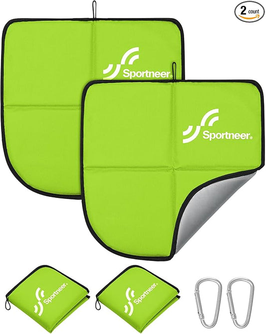 Sportneer Sitting Pad, Sit Pads for Backpacking Portable Camping Sit Pad Waterproof Folding Pad Stadium Seat Pad for for Camping Picnics Hiking