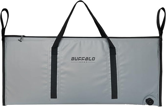 Buffalo Gear Insulated Fish Cooler Bag 40x18in 48x18in Leakproof Kill Bag Portable Waterproof Keep Ice Cold More Than 24 Hours