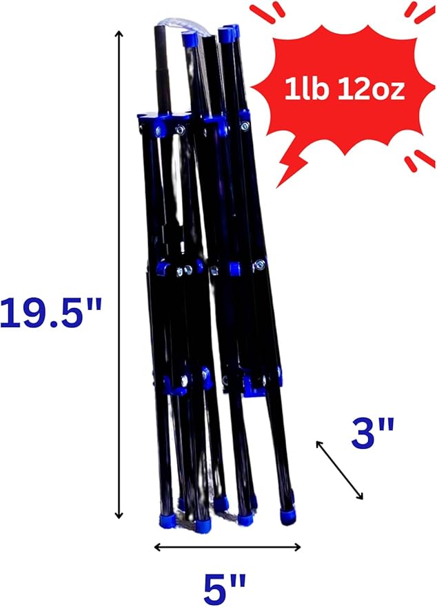 Hockey Gear Drying Rack - Heavy Duty Aluminum Collapsible Portable Sports Gear Drying Rack - Tree - Hockey Equipment Drying - Hockey Gifts