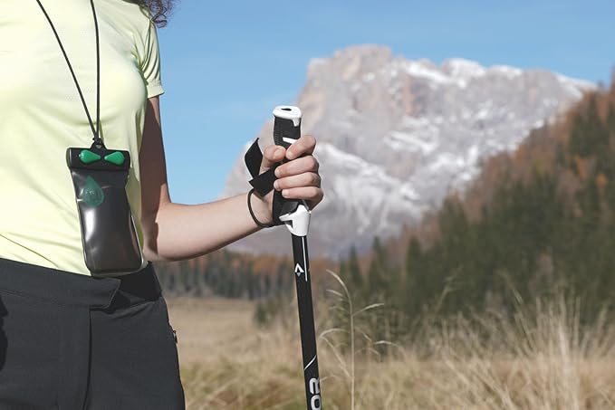 Aquapac Waterproof Phone Case - Black Plastic or Rubber Case for Cellular Phone - Waterproof Case for Music Theme - Whanganui Model