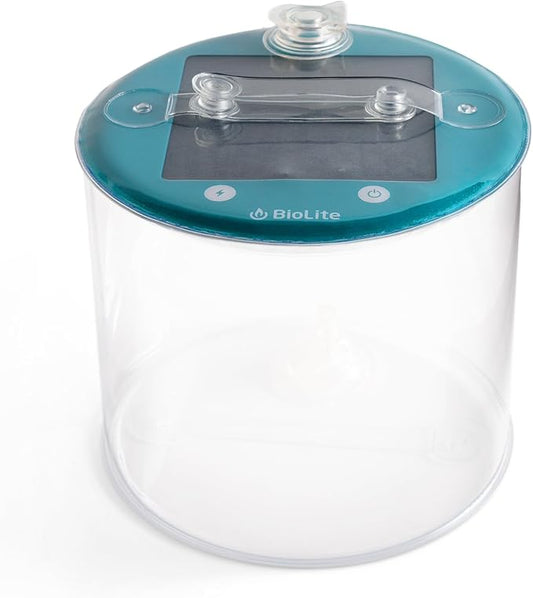 BioLite Luci Original Solar Inflatable Camping Lantern, Clear