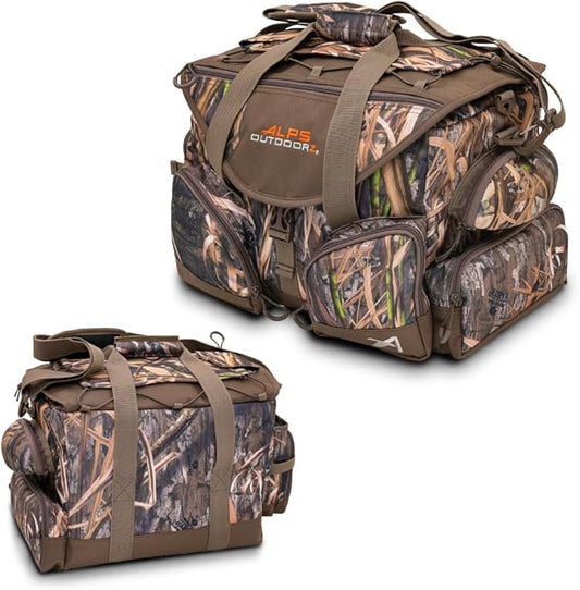 ALPS OutdoorZ Deluxe Floating Blind Bag - Waterproof Hunting Duffel Bag, with Removable Dividers, Thermos Sleeve & Padded Shoulder Strap