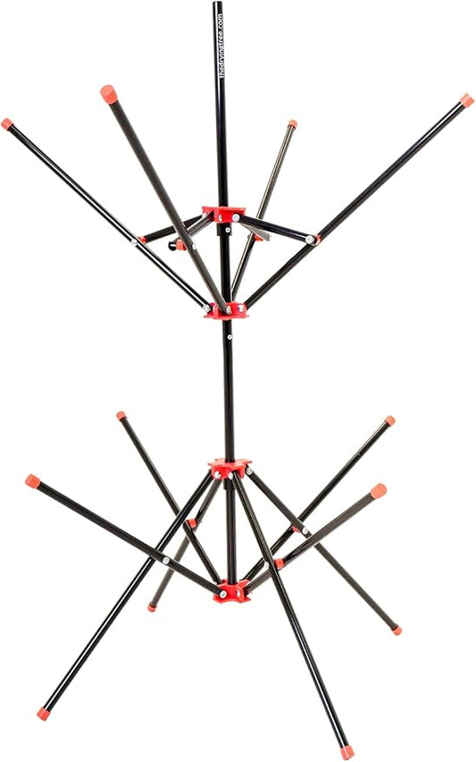 Hockey Gear Drying Rack - Heavy Duty Aluminum Collapsible Portable Sports Gear Drying Rack - Tree - Hockey Equipment Drying - Hockey Gifts