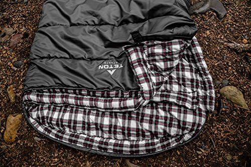 Teton Celsius XXL Sleeping Bag, Cold Weather Sleeping Bags for Adults and Kids, Camping Made Easy and Warm. Compression Sack Included, 35F, 25F, 0F, 20F Degree
