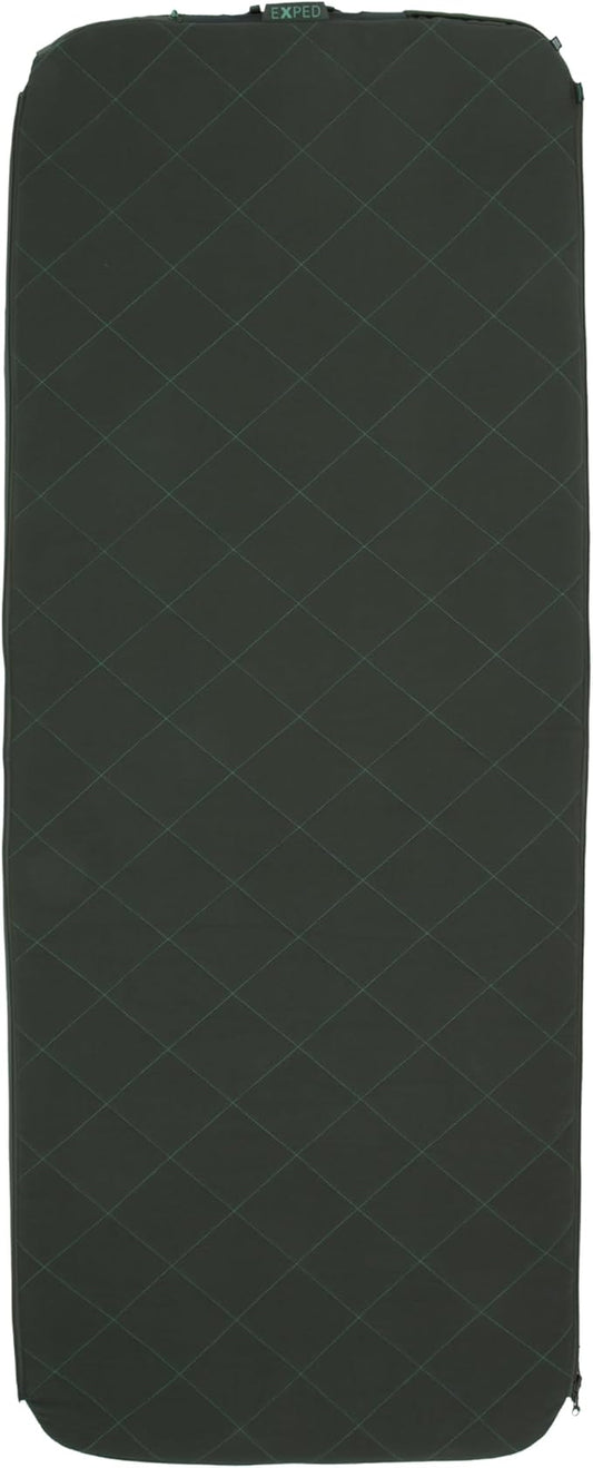 Exped LuxeMat Single LXW - Self Inflating Luxury Sleeping Mat, 4” Foam Pad, Pump Included