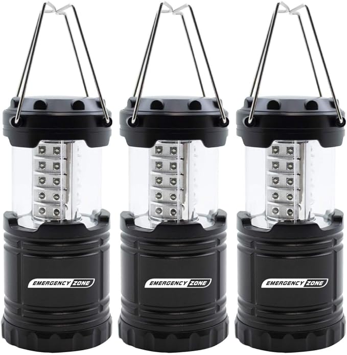 Collapsible LED Lantern / 3 Pack