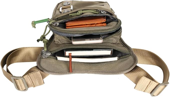 Thigh Pack, Larswon Leg Bag Thigh Pouch Bag Tactical Waist Bag Motorcycle Bag Waterproof