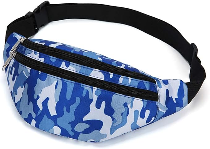 Fanny Pack for Men & Women, Fashion Waterproof Waist Packs with Adjustable Belt, Casual Bag Bum Bags for Travel Sports Running.