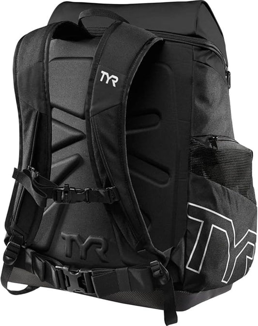 Alliance Backpack, 45L Capacity, Wet and Dry Compartments, Team Colors, Black/Black, 45 Liter