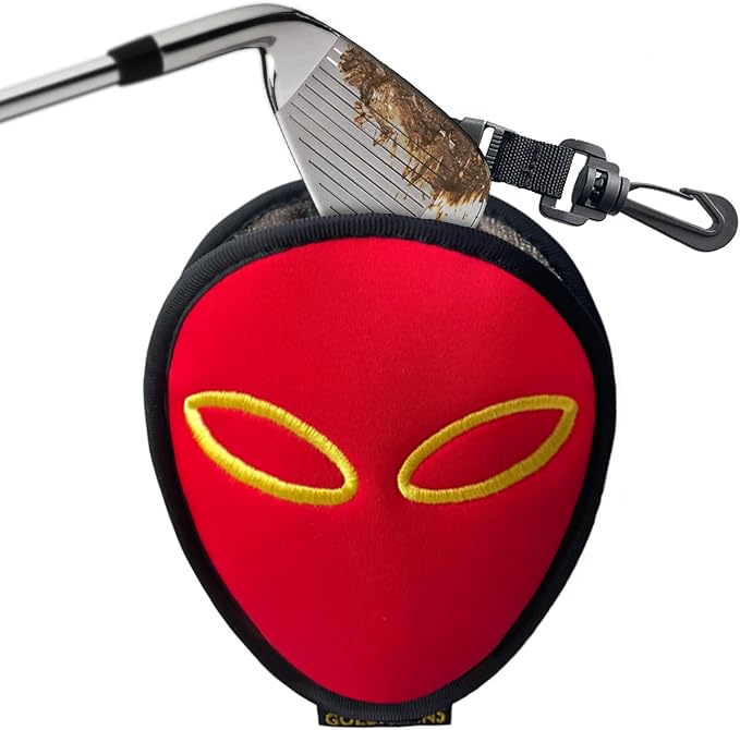 Golf Club Cleaner & Ball Cleaning Bag,Original Three-Layer Fabric Waterproof Technology,Golfer's Ultimate Green Clean Scrub Equipment Accessories,Removable Clips to Support Machine Washing