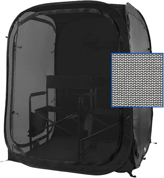 WeatherPod® The Original Shark Tank MyPod™ Mesh 1-2 Person Pop-Up Screen Pod - Keeps Out Bugs, Mosquitos, and Harmful UV Rays - UPF 50 for Maximum Protection from The Sun