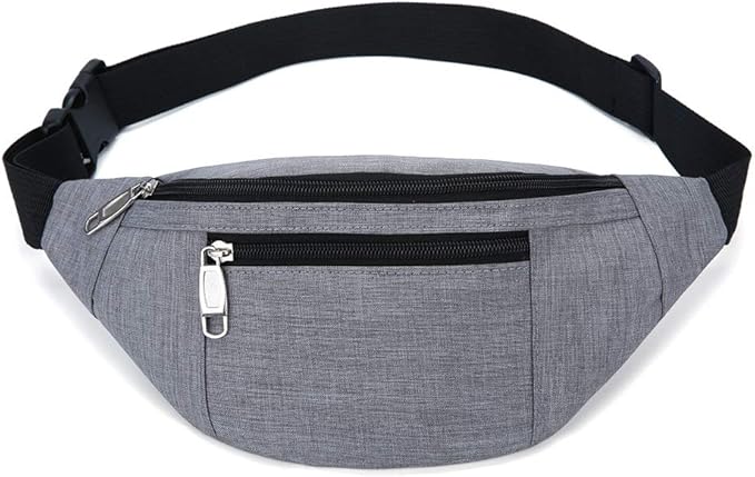 Fanny Pack for Men & Women, Fashion Waterproof Waist Packs with Adjustable Belt, Casual Bag Bum Bags for Travel Sports Running.
