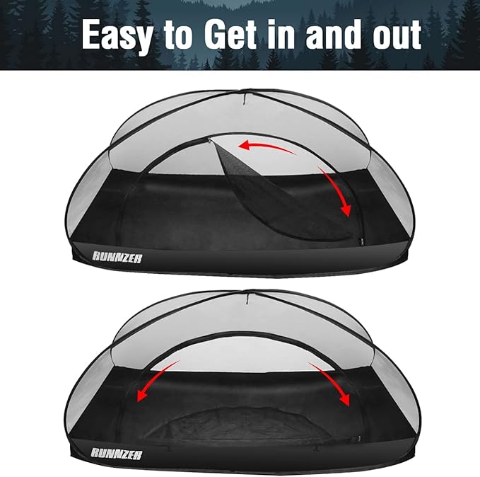 Single Pop up Portable Mosquito Camping Net Tent