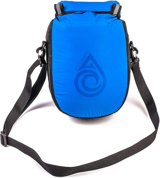 Aqua Quest Ice Cave Insulated Dry Bag - 5L & 12L Cooler Drybag - Waterproof, Lightweight, Compact - Grey, Blue, Black