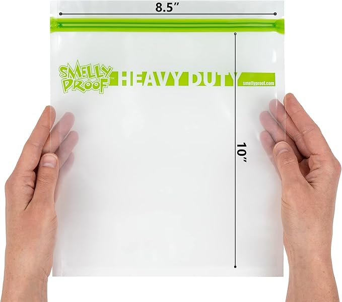 50pcs BULK DEAL, Reusable Extra HEAVY DUTY Ziplock Bags Thick 5mil Reclosable Bags, BPA-Free, Washable Dishwasher-Safe, Made in USA Resealable Ziplock Thick Bags, FLAT Large Quart 10" x 8.5" - 50 pcs