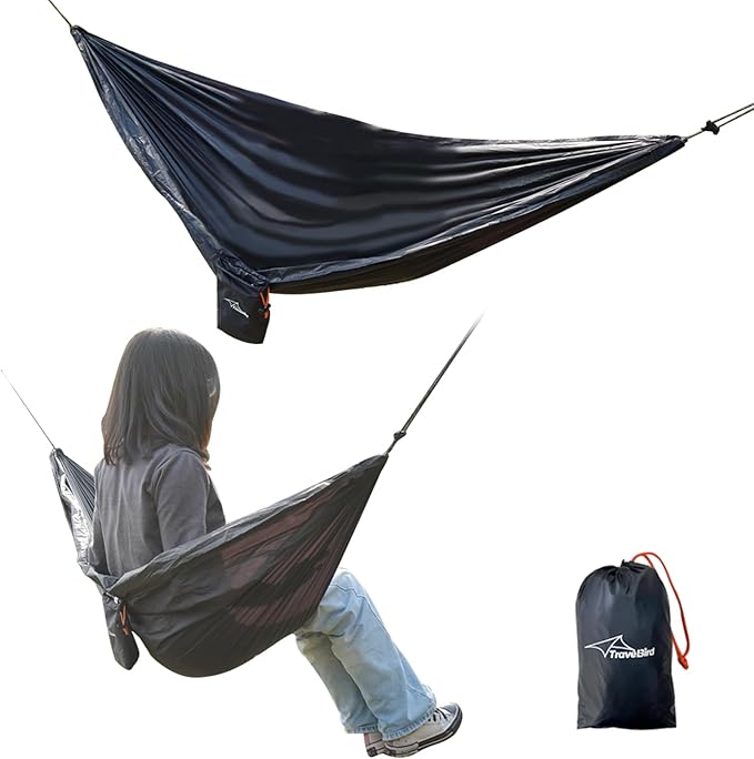 Compact Storage Organizer for Camping Hammocks, Waterproof Camping Gear Storage, Portable Hammock Accessory for Hiking, Backpacking