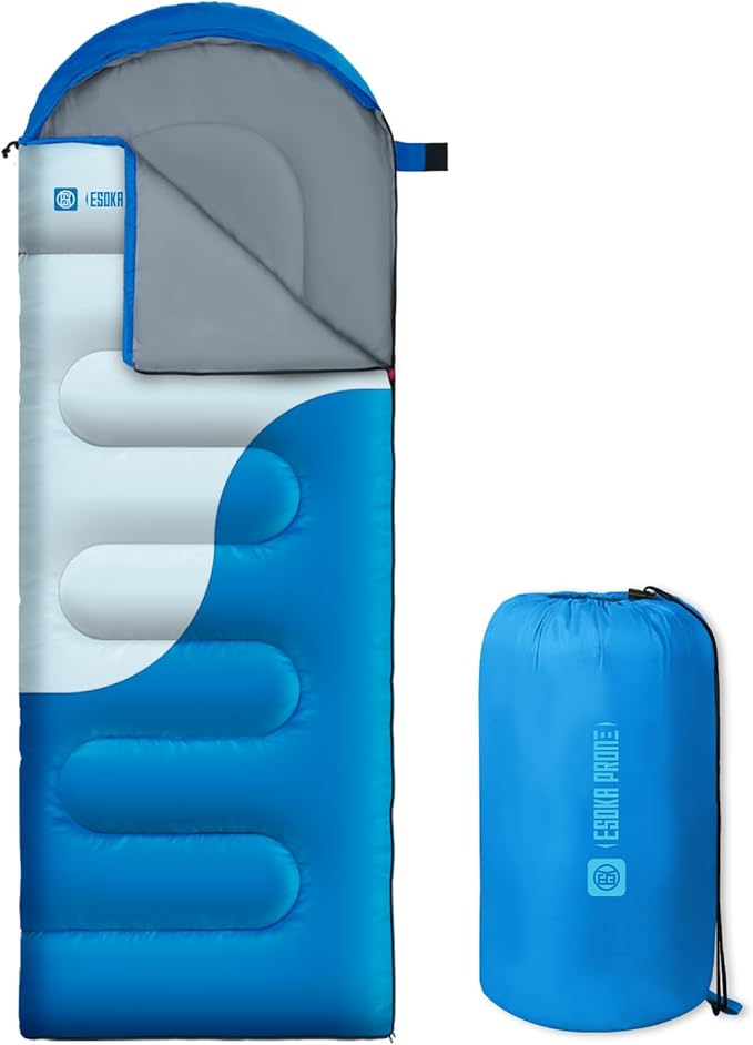 Sleeping Bags for Adults&Kids,Lightweight Waterproof Warm Weather Sleeping Bag,Compact Portable Sleeping Bag for Camping,Essentials Gear for Camping Hiking Outdoor Travel