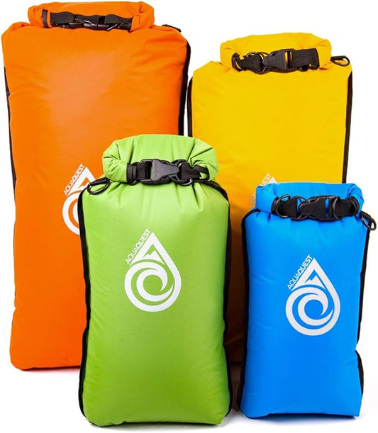 AquaQuest Coastal Sunset Dry Bag Set 5, 10, 20, 30 L