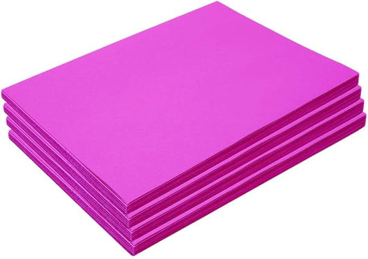 Construction Paper,Hot Pink,9 inches x 12 inches,200 Sheets,Heavyweight Construction Paper,Crafts,Art,Kids Art,Painting, Coloring,Drawing,Creating,Paper,Art Project,All Purpose