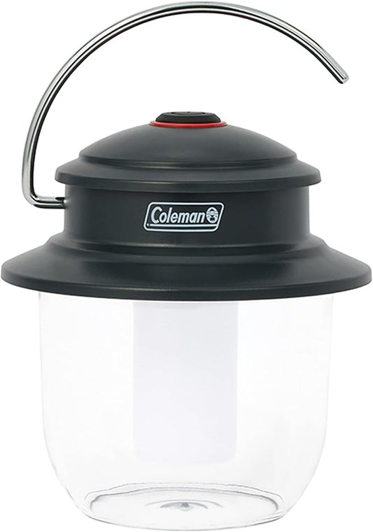Coleman Classic Recharge 800 Lumens LED Lantern, Durable Water-Resistant Lantern with Built-in Rechargeable Batteries, Ideal for Camping and Emergencies