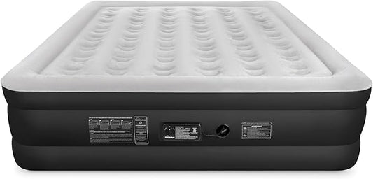 SoundAsleep Dream Series Luxury Air Mattress with ComfortCoil Technology & Built-in High Capacity Pump for Home & Camping- Double Height, Adjustable, Inflatable Blow Up, Portable - King Size