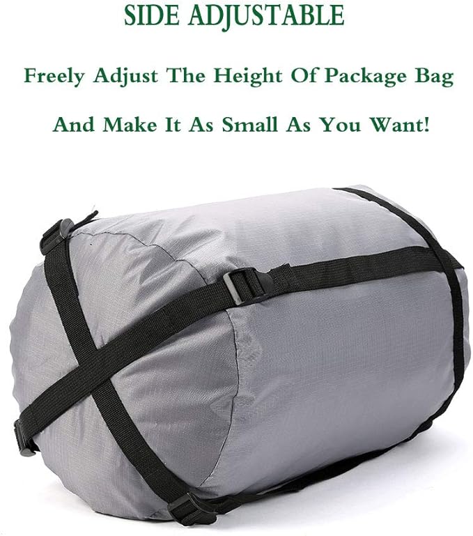 Compression Stuff Sack, 24L/36L/46L Sleeping Bags Storage Stuff Sack Organizer Waterproof Camping Hiking Backpacking Bag for Travel - Great Sleeping Bags Clothes Camping