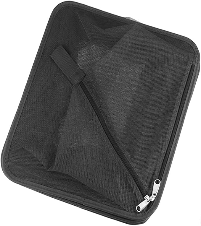 Desy & Feeci Camping Dry Net-4 Layer Outdoor Hanging Foldable Drying Rack, Camping Organizer Mesh Dryer Storage for Home Picnic BBQ Tableware/Dishes/Food/Vegetables/Fruit/Clothing (Black-Rectangle)