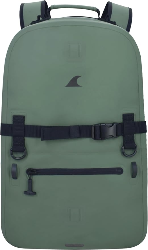 Breakwater Supply™ 100% Waterproof Submersible Backpack, Laptop Bag, Airtight Zippers | Travel Outdoors | Fogland 25L 20L 15L