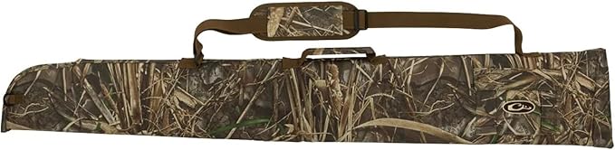 Drake Waterfowl® Side-Opening Soft Gun Case - Water Resistant, Adjustable Strap, Choke Tube Pocket - Tactical Shotgun Case
