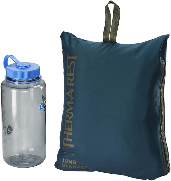 Therm-a-Rest Juno Insulated Camping and Backpacking Blanket, Deep Pacific