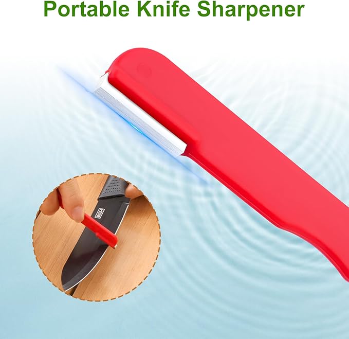 Camping Cooking Cookware Set - Upgraded 22PCS Camp Kitchen Organizer with Wooden Utensils, Portable Gear for Outdoor Dining Essentials