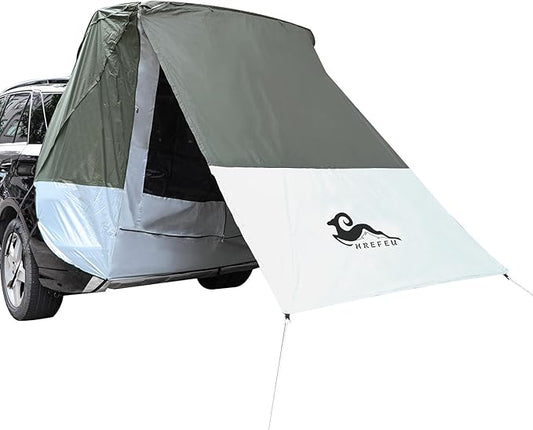 SUV Tent Car Awning, UPF 50++ with Portable Waterproof Storage Bag, Tear-Resistant, Large Space, Good Vision, Smooth Ventilation, Suitable for Outdoor Beach Camping Auto Canopy Shade…