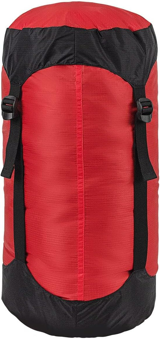Compression Stuff Sack, 5L/8L/18L/25L/35L Lightweight Sleeping Bags Storage Compression Sack, More 40% Storage for Camping, Hiking, Backpacking Trip