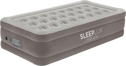 SLEEPLUX Durable Inflatable Air Mattress with Built-in Pump, Pillow and USB Charger