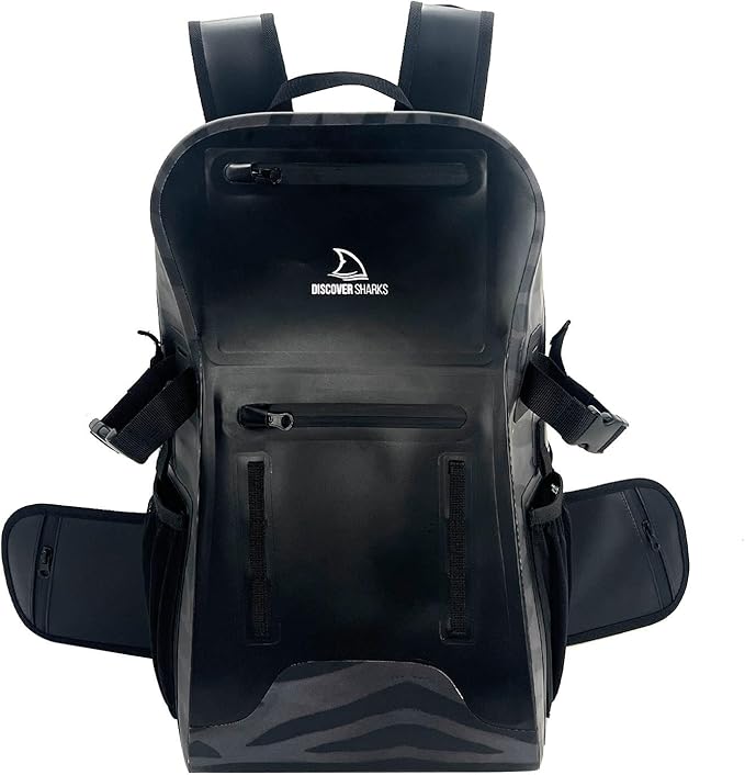 Eco-Friendly Dry Backpack Dry Bag with removable waist strap. Comfortable, extremely durable, and 30L size.