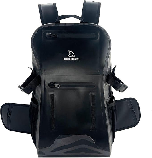 Eco-Friendly Dry Backpack Dry Bag with removable waist strap. Comfortable, extremely durable, and 30L size.