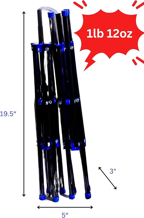 Hockey Gear Drying Rack - Heavy Duty Aluminum Collapsible Portable Sports Gear Drying Rack - Tree - Hockey Equipment Drying - Hockey Gifts