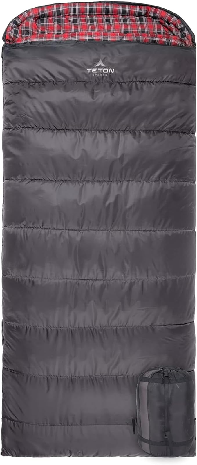 Teton Celsius XXL Sleeping Bag, Cold Weather Sleeping Bags for Adults and Kids, Camping Made Easy and Warm. Compression Sack Included, 35F, 25F, 0F, 20F Degree